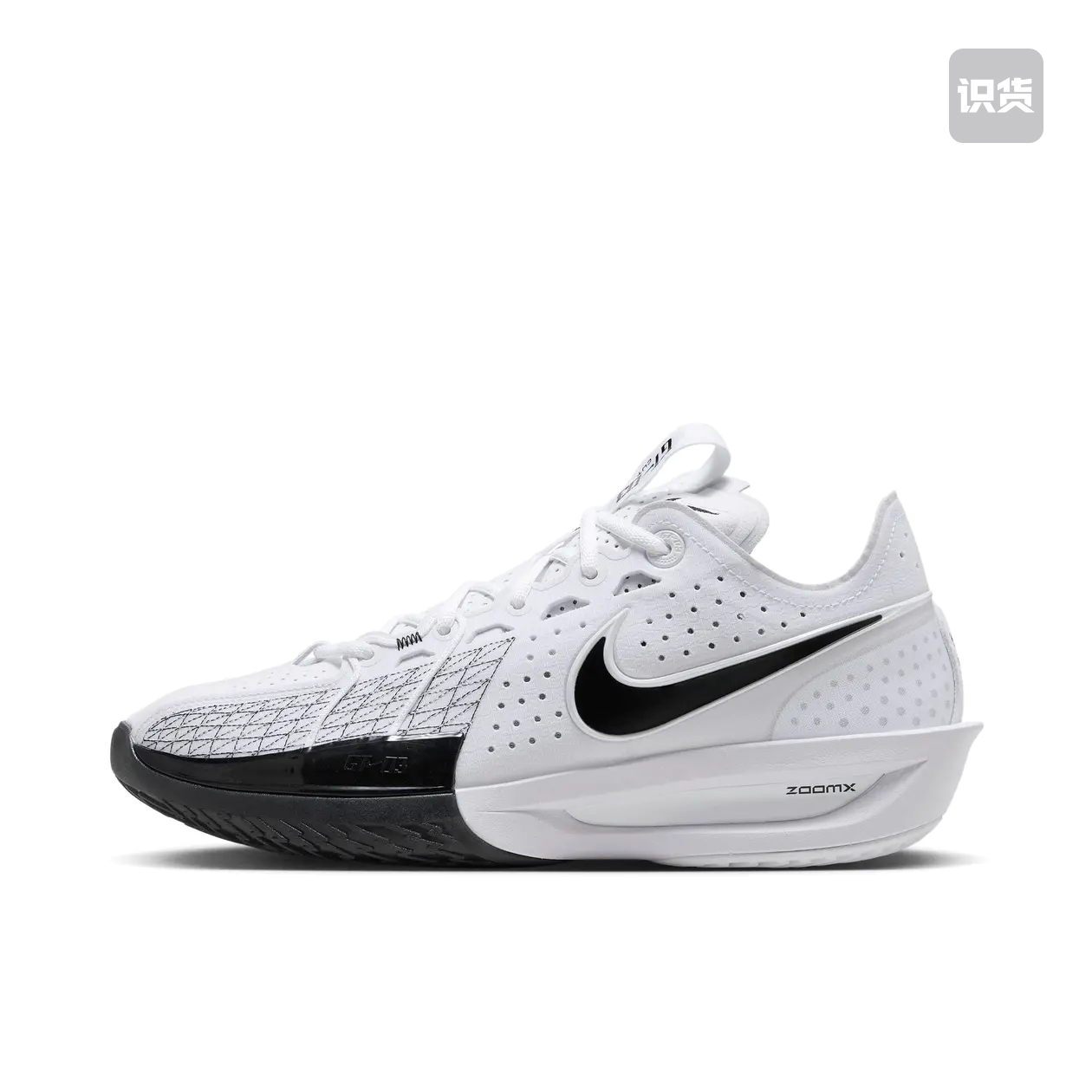 Nike Air Zoom G.T.Cut 3白黑低帮篮球鞋DV2918-102
