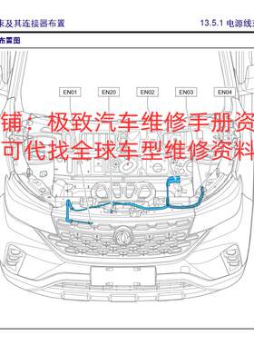 2018年款东风风行景逸X5维修手册电路图线路资料发动机变速箱车身