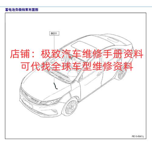 2018年款吉利新帝豪GS维修电路图线路资料发动机变速箱布接位置