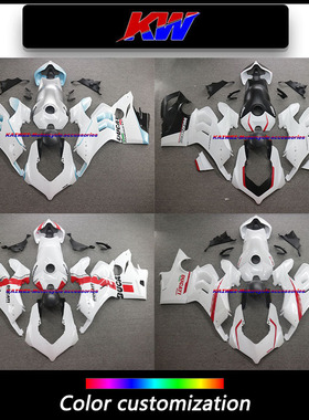 适用杜卡迪V4 V4S 全车外壳 18-22年包围改装FAIRING白色配色图集