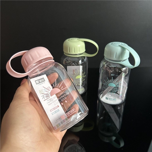 特小水杯迷你带刻度喝水瓶儿童150ML小杯子塑料水壶便携式太空杯