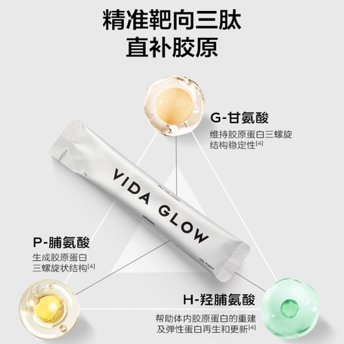 官方正品溯源防伪 澳洲vida glow胶原蛋白精准肽