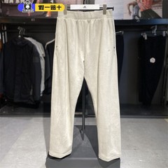 阿迪达斯男裤长裤adidas秋冬款休闲宽松直筒篮球运动裤卫裤IN7710