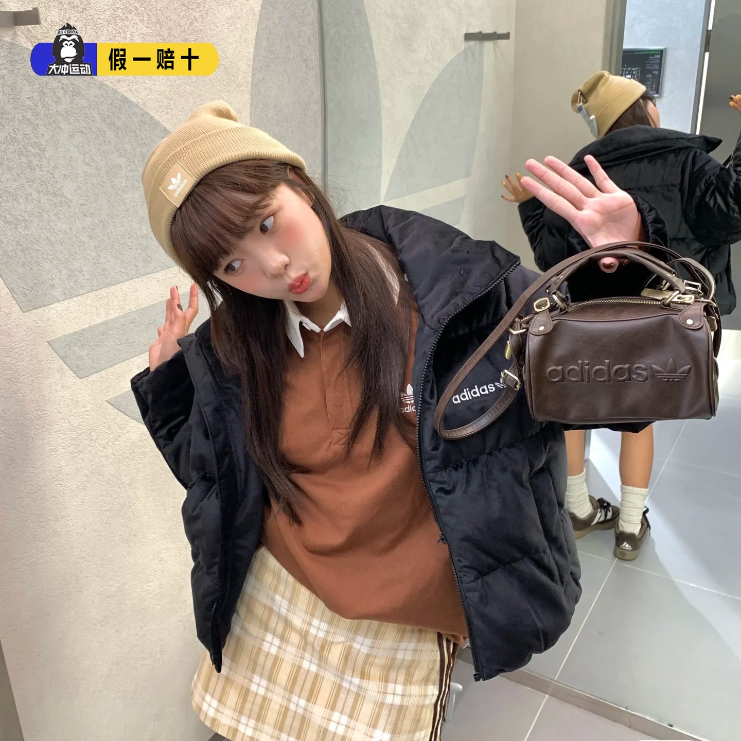 三叶草包包骑行斜挎包