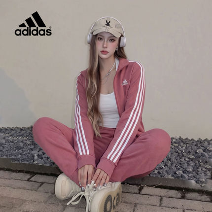 正品Adidas阿迪达斯运动套装男女2026新款运动裤子休闲外套IY6661
