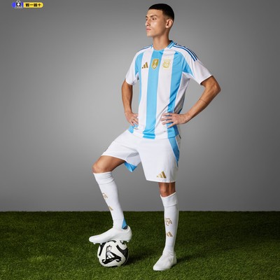 Adidas阿根廷球员版足球训练短袖