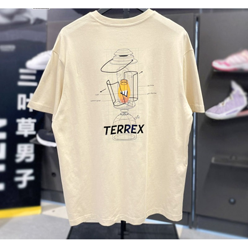 Adidas阿迪达斯休闲圆领短袖上衣