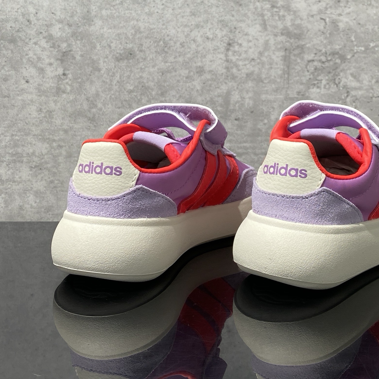 「T头鞋」adidas阿迪达斯秋冬女童2026爆款潮运动休闲板鞋JR0772