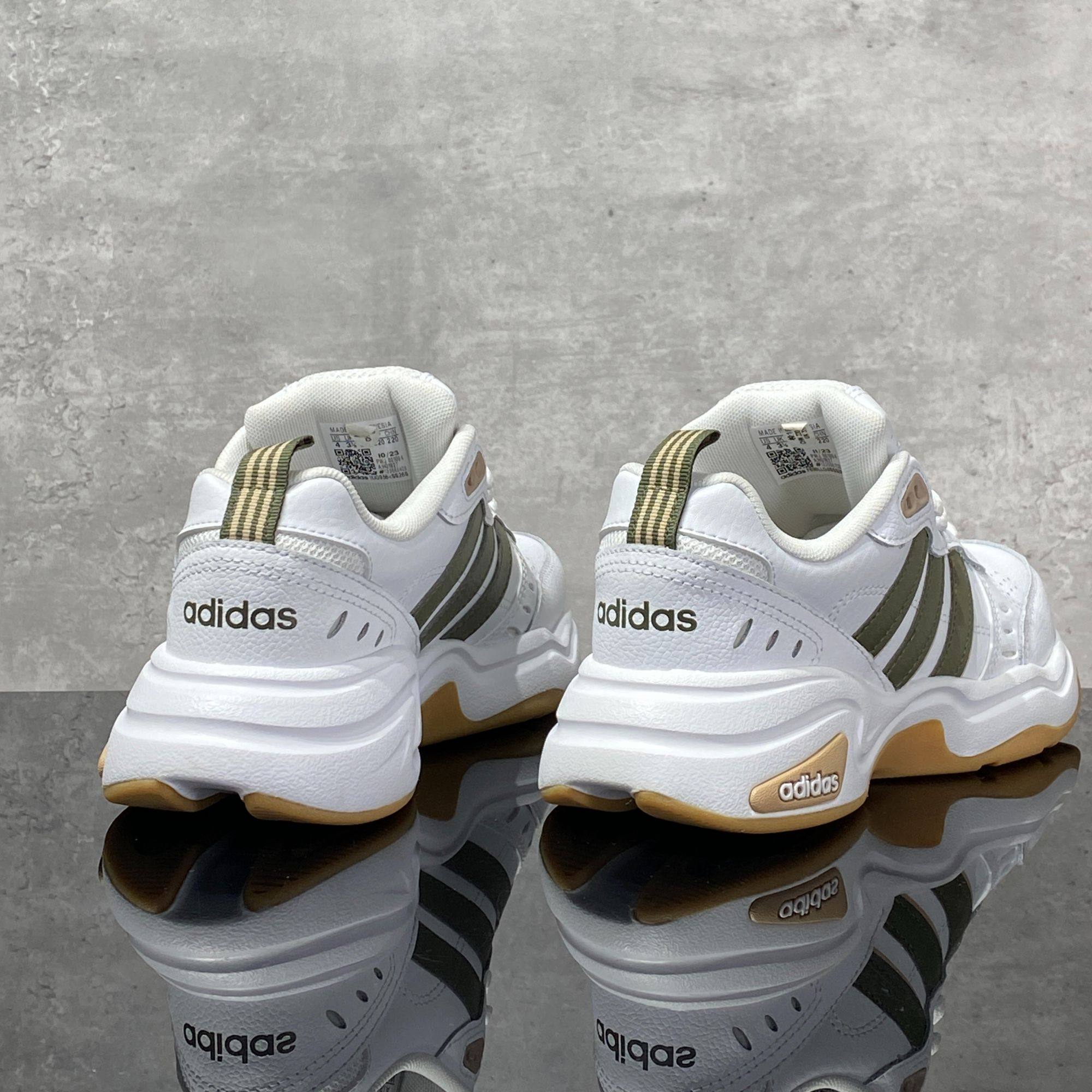Adidas/阿迪达斯正品男鞋女鞋皮面防水跑步鞋减震软底缓震运动鞋