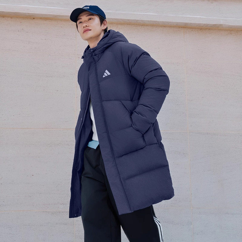 Adidas阿迪达斯正品秋冬季男子时尚百搭运动休闲宽松羽绒服KR0934