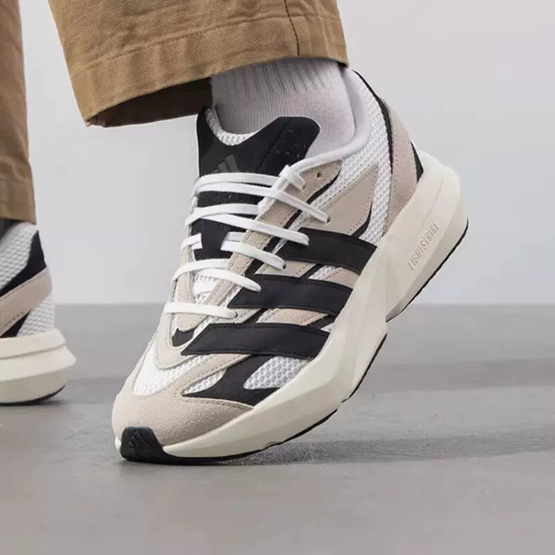 Adidas阿迪达斯新款超轻稳定缓震回弹运动跑步男鞋JH6944