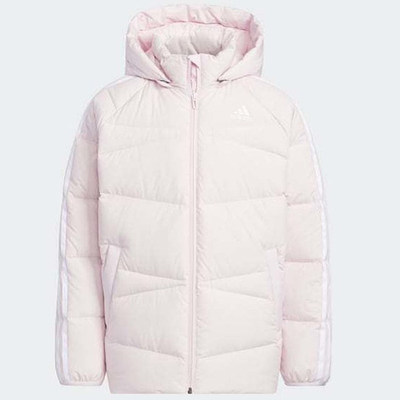 清仓正品阿迪达斯大小儿童男女羽绒服棉服防寒保暖冬季外套HM7164