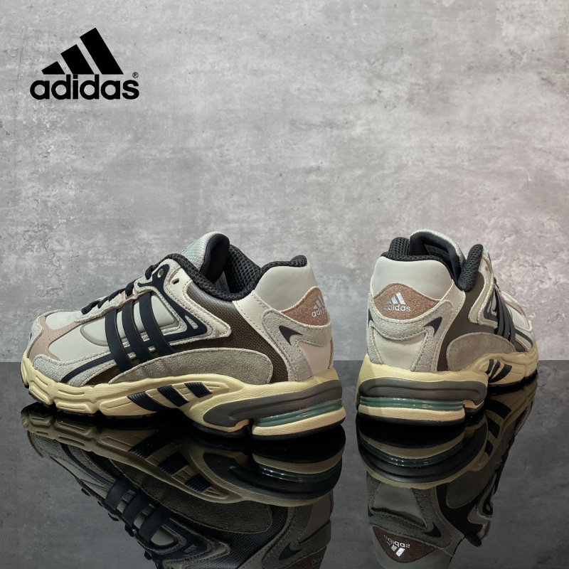 Adidas阿迪达斯正品厚底跑步鞋女士休闲复古百搭运动2026新款男鞋