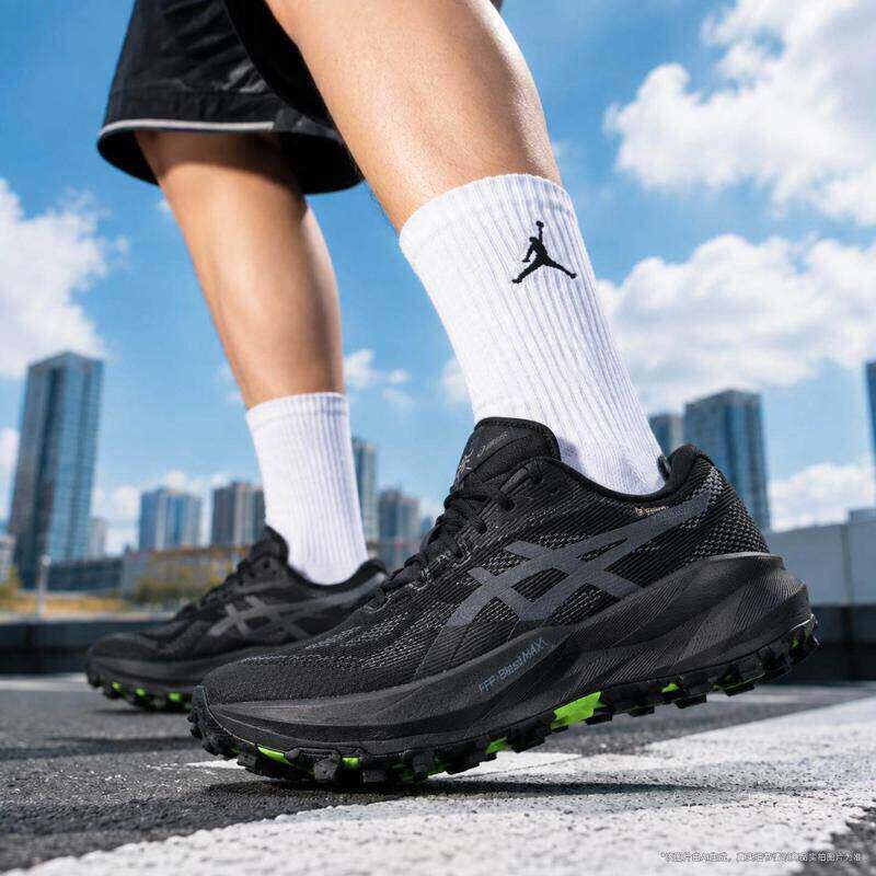 Asics亚瑟士男鞋跑鞋26新款TRABUCO 14 GTX运动鞋缓震越野跑步鞋