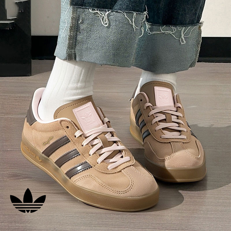 adidas/阿迪达斯三叶草女生户外透气百搭休闲鞋复古德训板鞋潮鞋