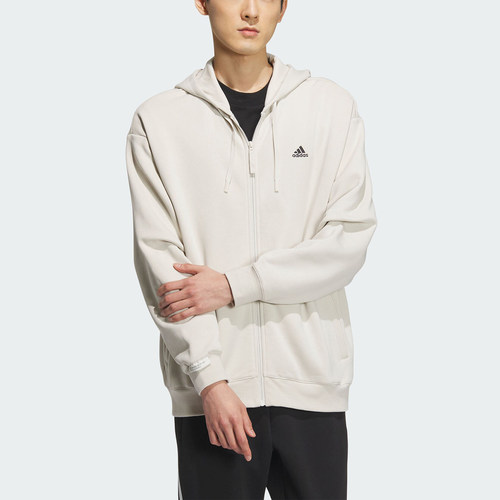 Adidas男女同款户外健身连帽外套