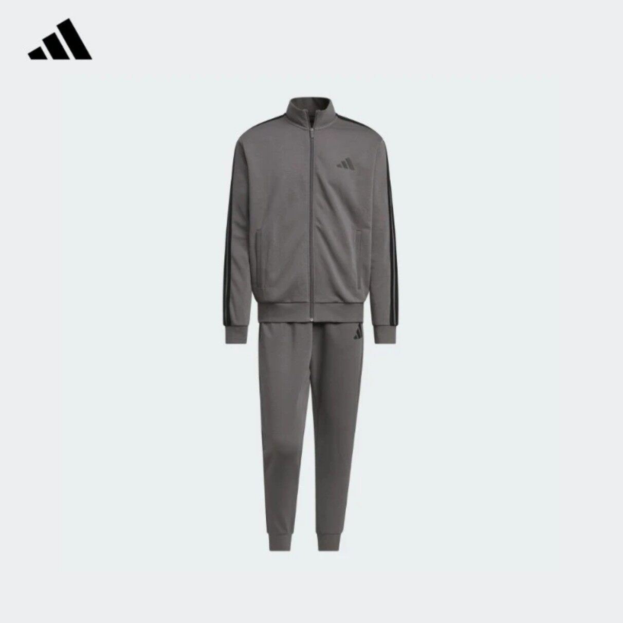 Adidas阿迪达斯正品26年新款男女休闲时尚百搭舒适长袖套装JZ0102