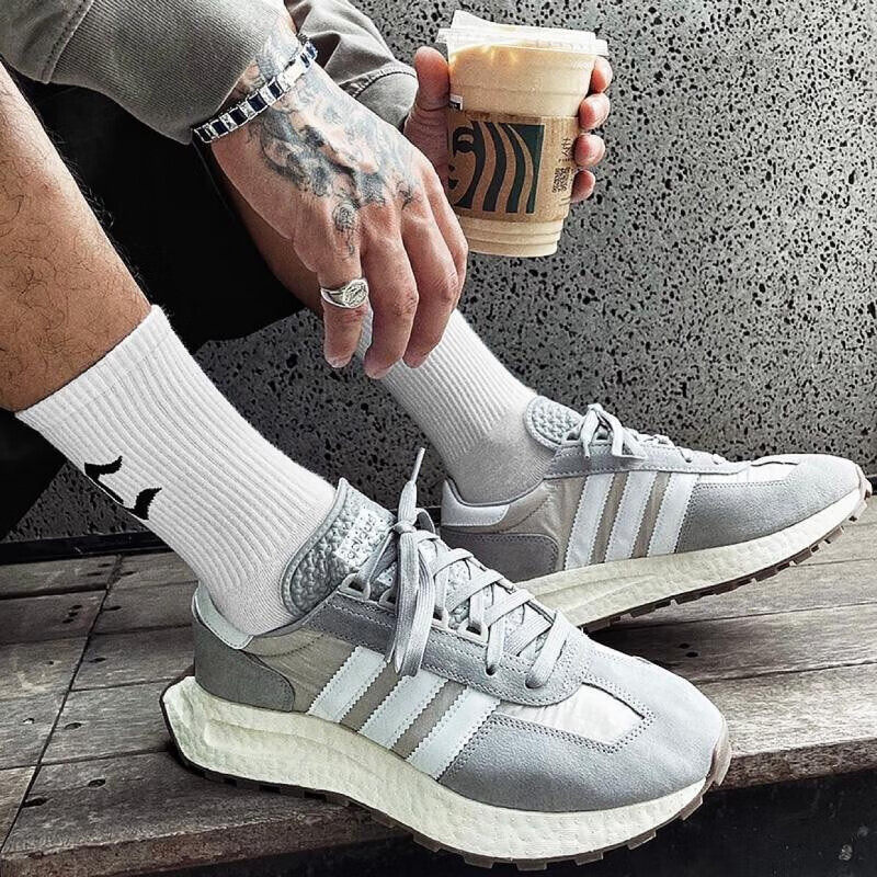 Adidas阿迪达斯正品春新款男女士鞋子训练通勤复古休闲运动跑步鞋