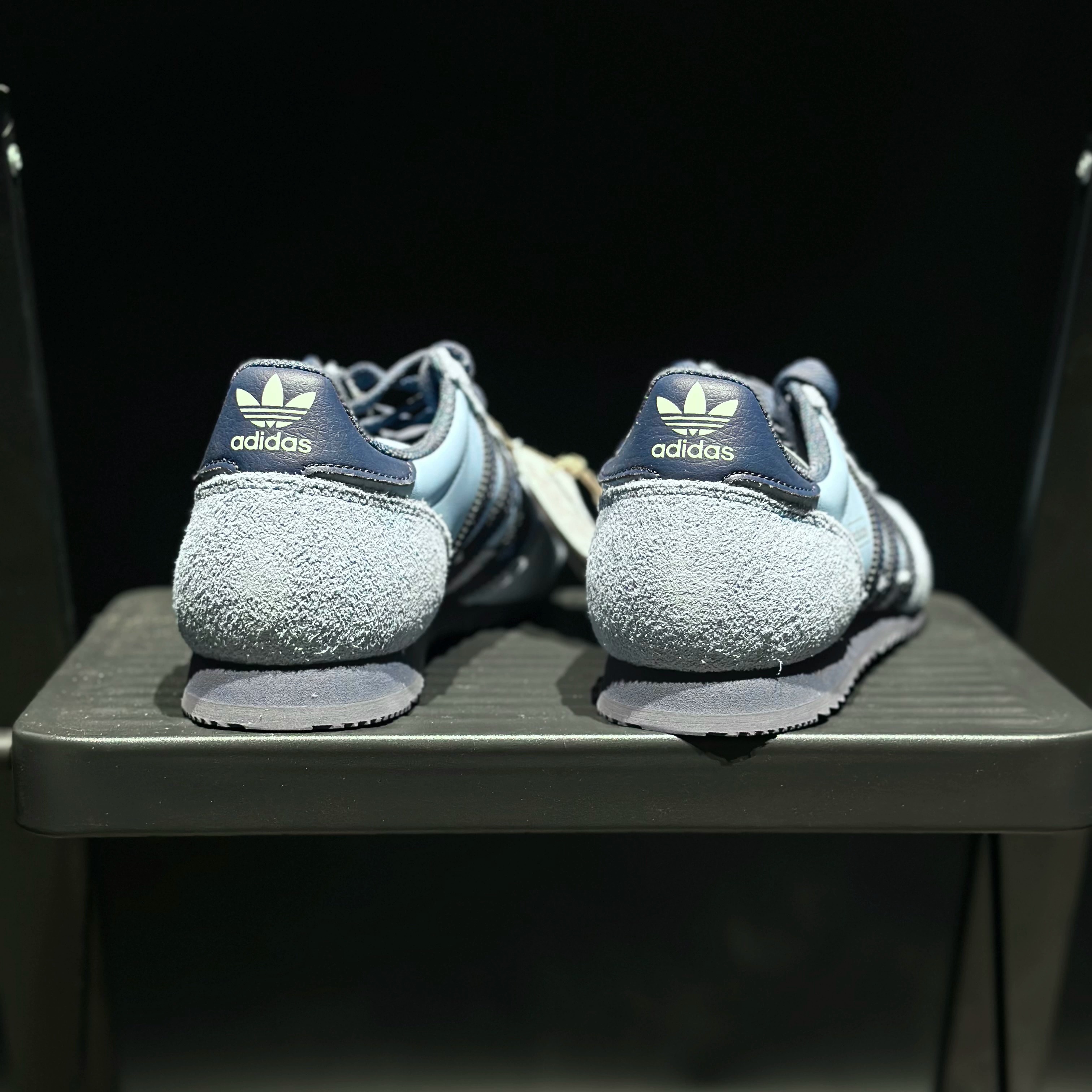 正品T头鞋Adidas三叶草德训板鞋