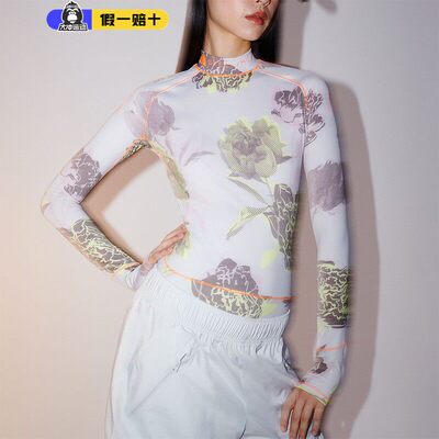 StellaMcCartney联名花卉长袖T恤