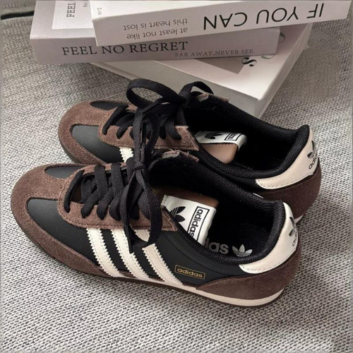 Adidas阿迪达斯正品三叶草T头鞋26新款复古经典薄底运动鞋 KI8871