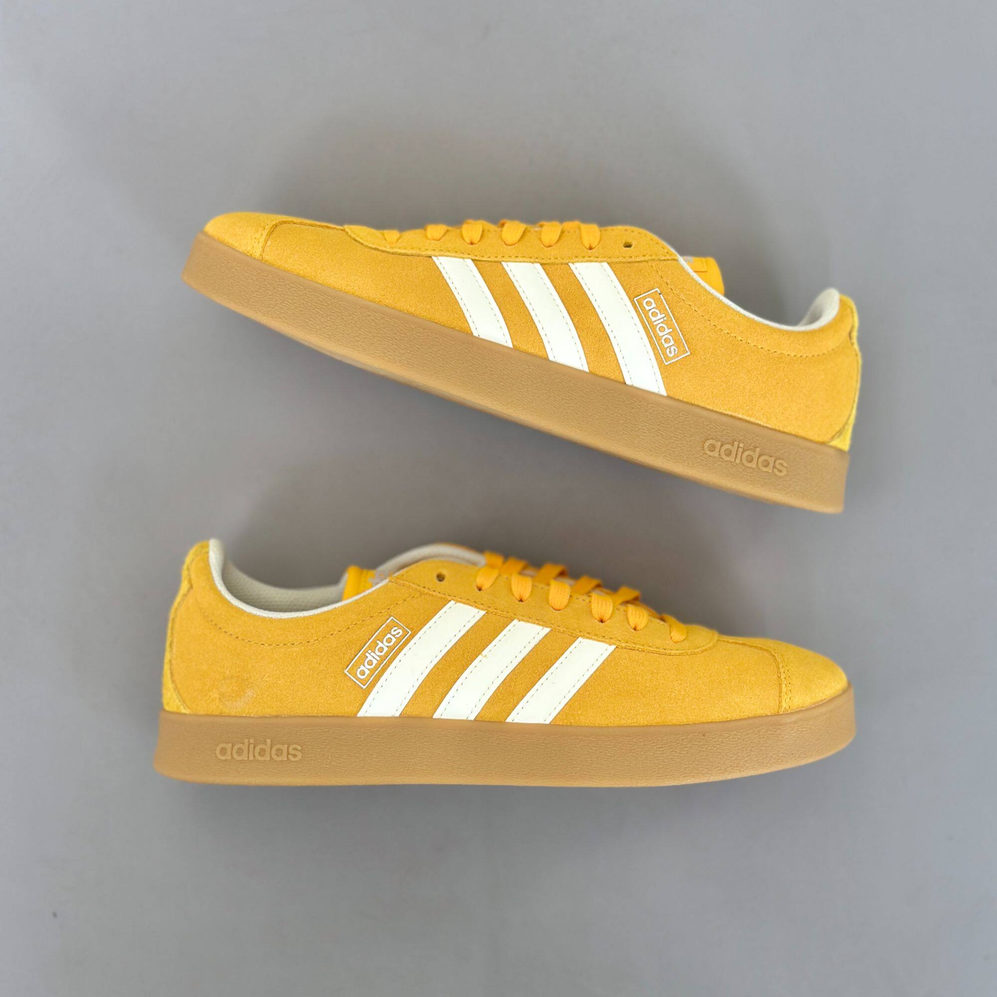 Adidas阿迪达斯正品「潮流」男款女款低帮时尚黄运动百搭休闲板鞋