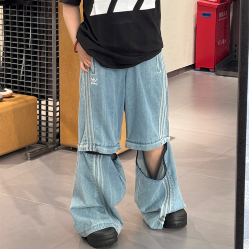 阿迪达斯春季男女款爆款运动长裤