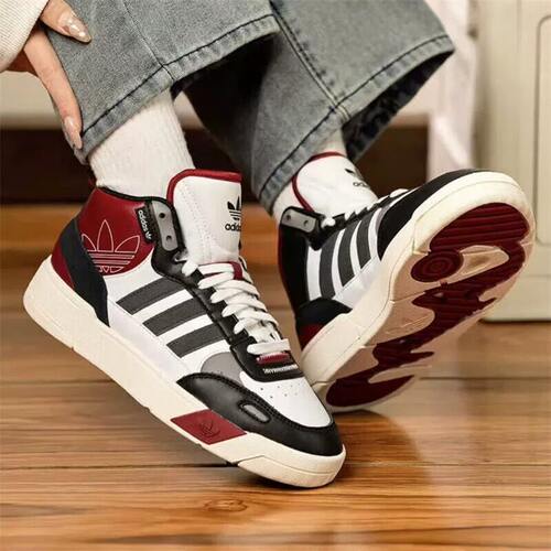 Adidas阿迪达斯三叶草正品男女板鞋高帮经典运动百搭休闲鞋ID0845