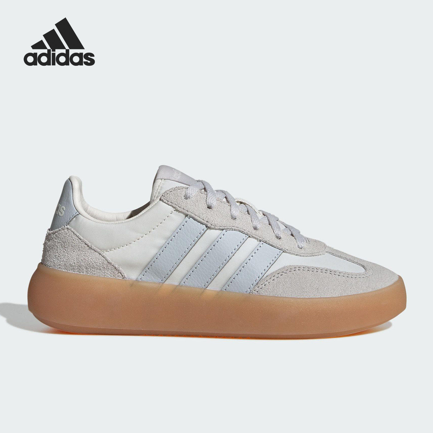 Adidas阿迪达斯正品26年新款女生童鞋时尚百搭大童运动板鞋JR0760