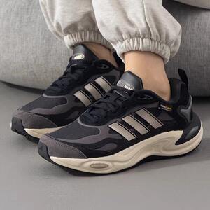 adidas阿迪达斯正品女鞋暖风复古2026新款户外厚底耐磨老爹跑步鞋