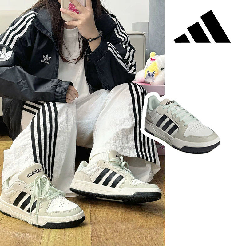 Adidas阿迪达斯正品通勤鞋子女款轻软不累脚日常休闲百搭复古出街