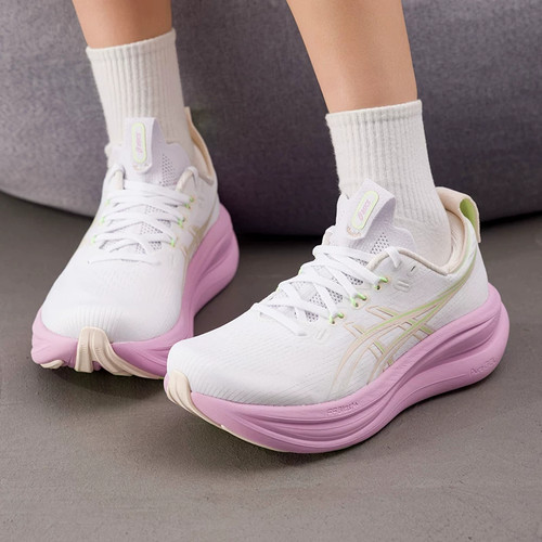 ASICS亚瑟士GEL-NIMBUS 28女款简约缓震跑步鞋运动鞋1012B899-101