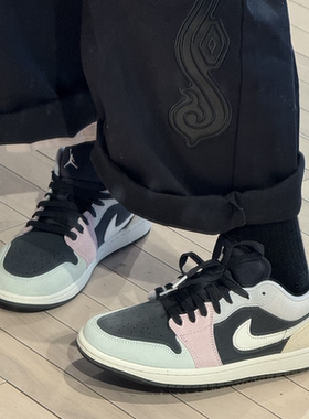 【清仓】Nike耐克正品板鞋经典AJ1男子低帮运动篮球鞋IB7109-004