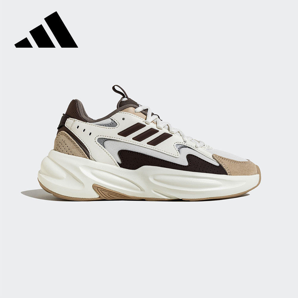 正品adidas阿迪达斯「波波鞋」OZWAVE厚底增高老爹鞋男女款JP8893
