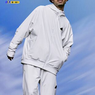 外套运动训练休闲速干透气连帽男夹克IN1843 阿迪达斯ZNE梅西同款