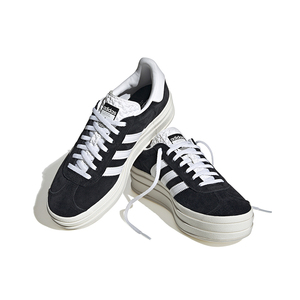 Adidas/阿迪达斯女子夏季Gazelle Bold低帮防滑运动休闲鞋 HQ6912