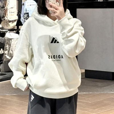 阿迪达斯男冬季保暖连帽卫衣