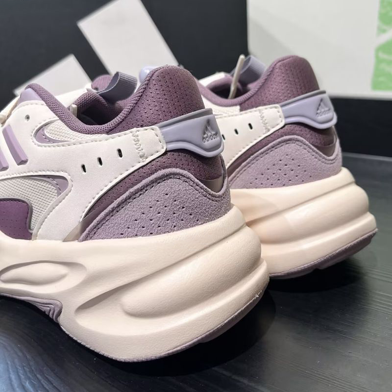 阿迪达斯男女低帮厚底老爹鞋