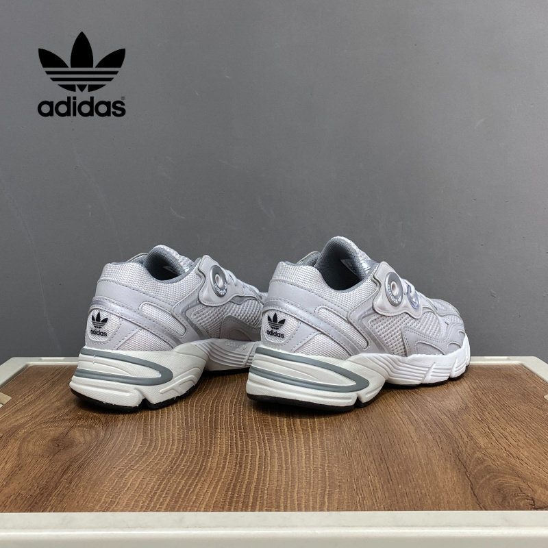 Adidas阿迪达斯正品三叶草女贝果鞋复古体考耐磨跑步鞋运动老爹鞋