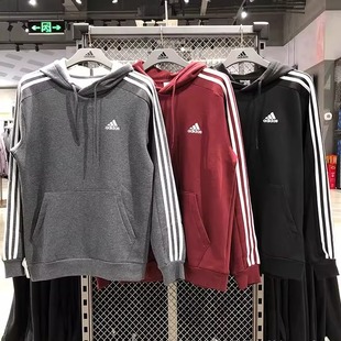 正品 保暖套头休闲百搭外穿运动IJ6475 Adidas阿迪达斯卫衣男女新款