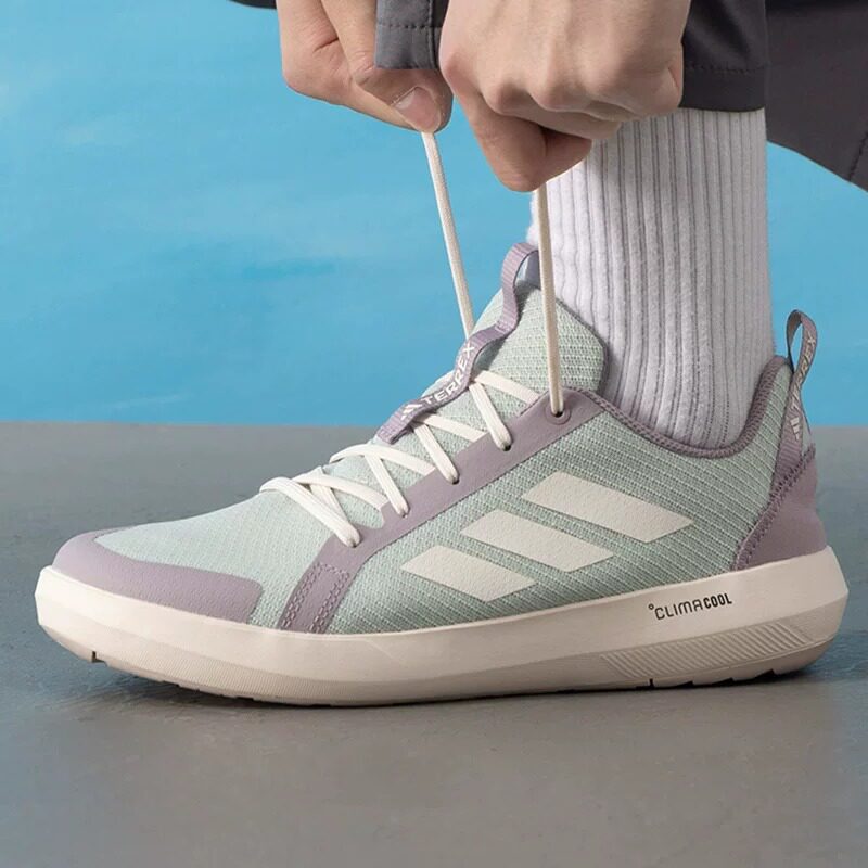 正品Adidas阿迪达斯男鞋户外徒步鞋2026新款涉水溯溪训练运动鞋子