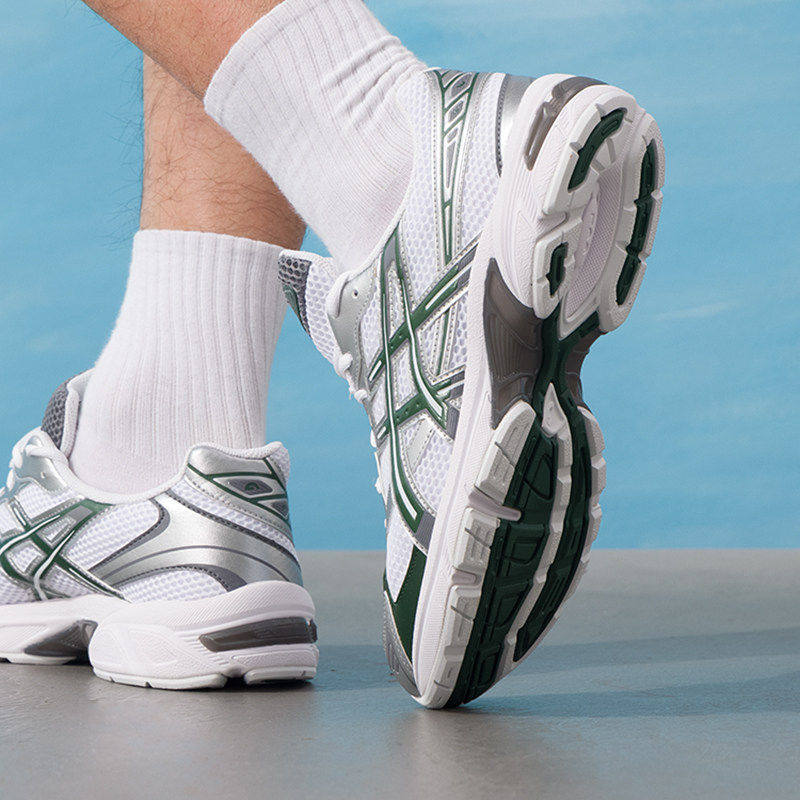 正品Asics亚瑟士网球鞋男鞋女鞋2026新款休闲鞋网布GEL缓震运动鞋