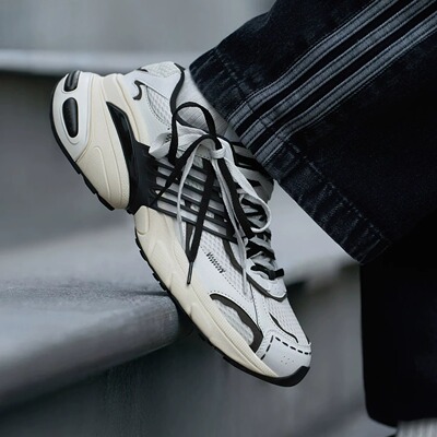 Adidas阿迪达斯正品男女鞋2026新款厚底舒适耐磨运动老爹鞋JR7005