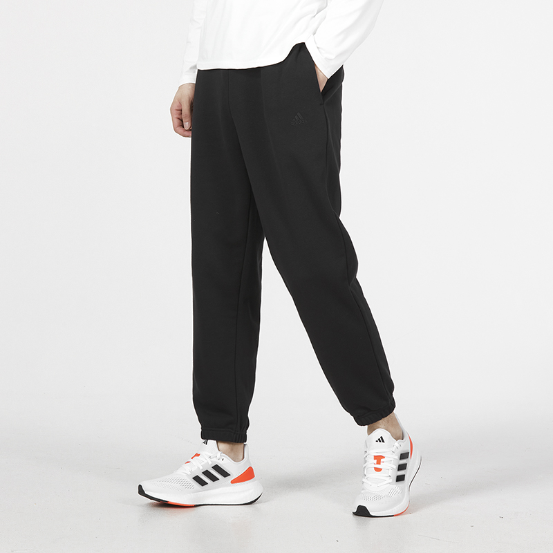长裤阿迪达斯束脚裤休闲裤男
