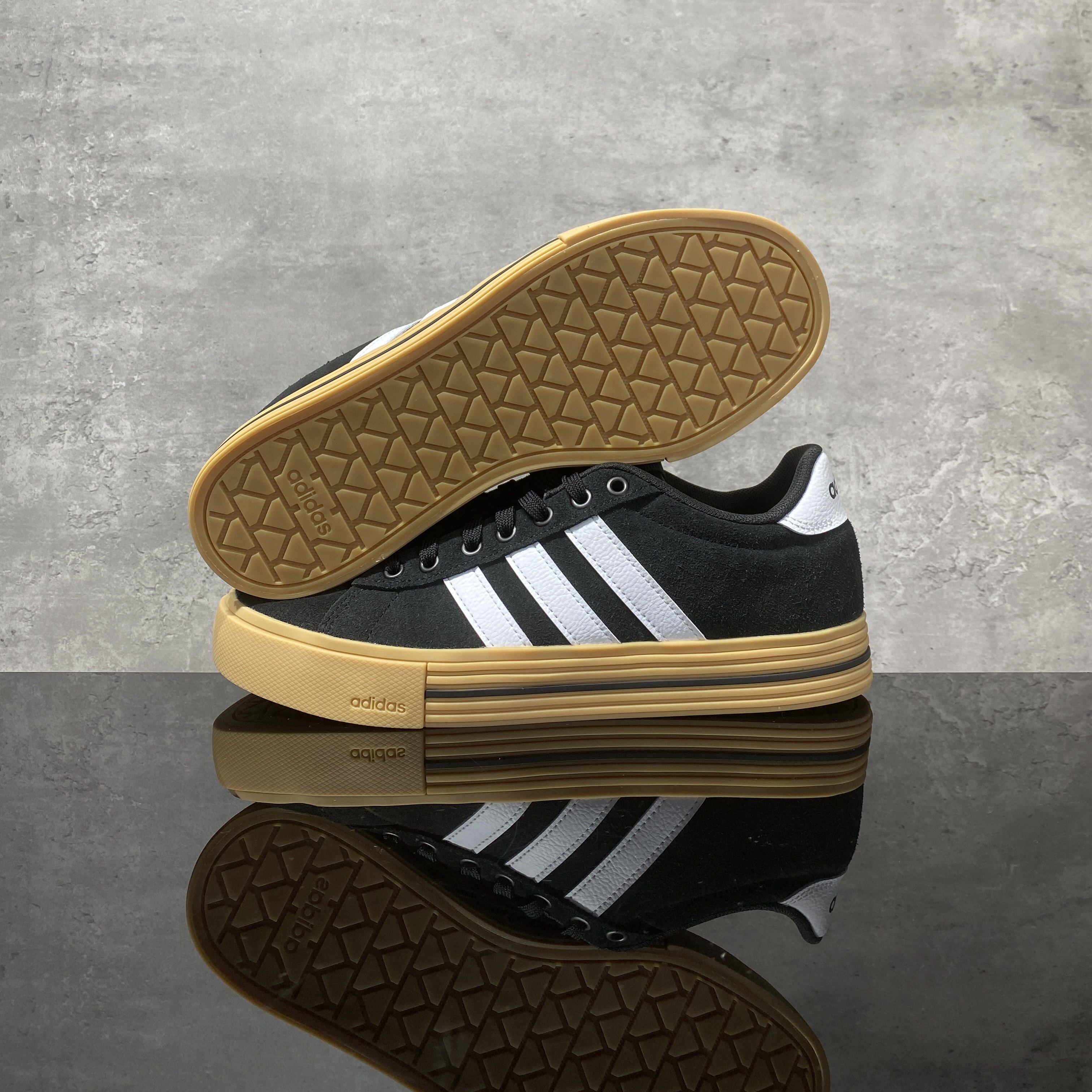 正品Adidas阿迪达斯德训鞋男女DAILY户外训练运动休闲板鞋JI4354