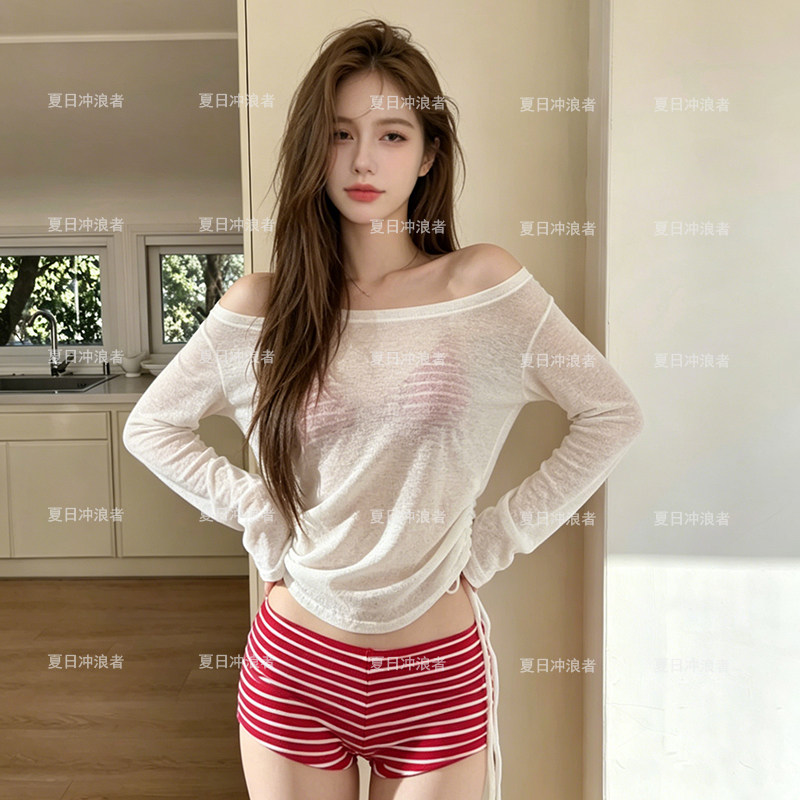 夏季泳衣女分体三件套