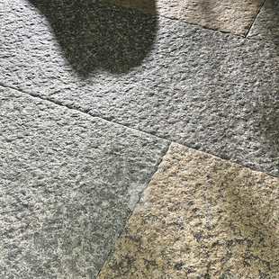 青石板砖老石板麻面瓷砖怀旧园林别墅露台花园院子地铺石防滑耐磨