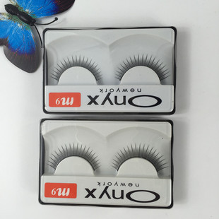 Onyx欧内丝眼睫毛假睫毛自然纤长浓密仿真舞台影楼化妆棉线梗M9