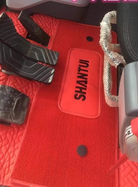 山推挖掘机SE60/75/85/135/150/215/245/335/370-9驾驶室脚垫地毯