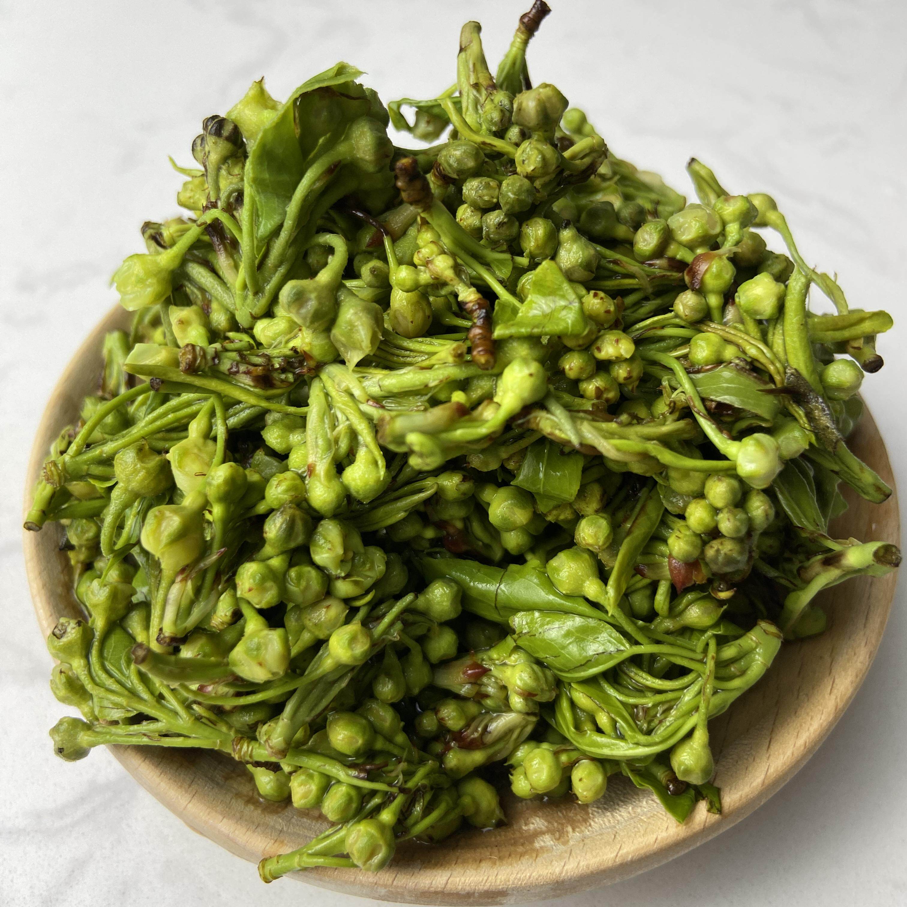 上鑫池棠梨花山林野菜云南食用保鲜花棠梨花1kg炒鸡蛋云南菜食材